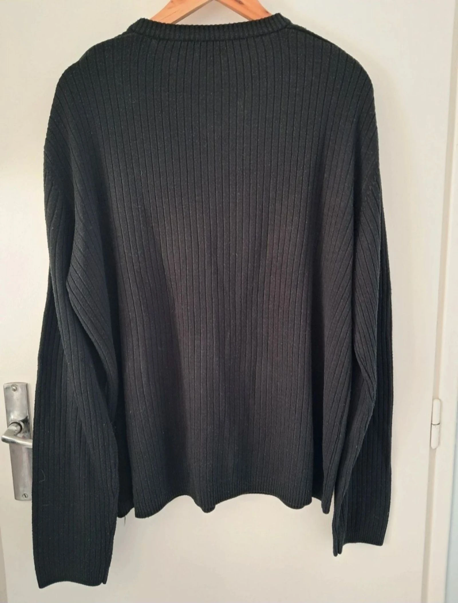 Black plain sweater size XXL – photo 3